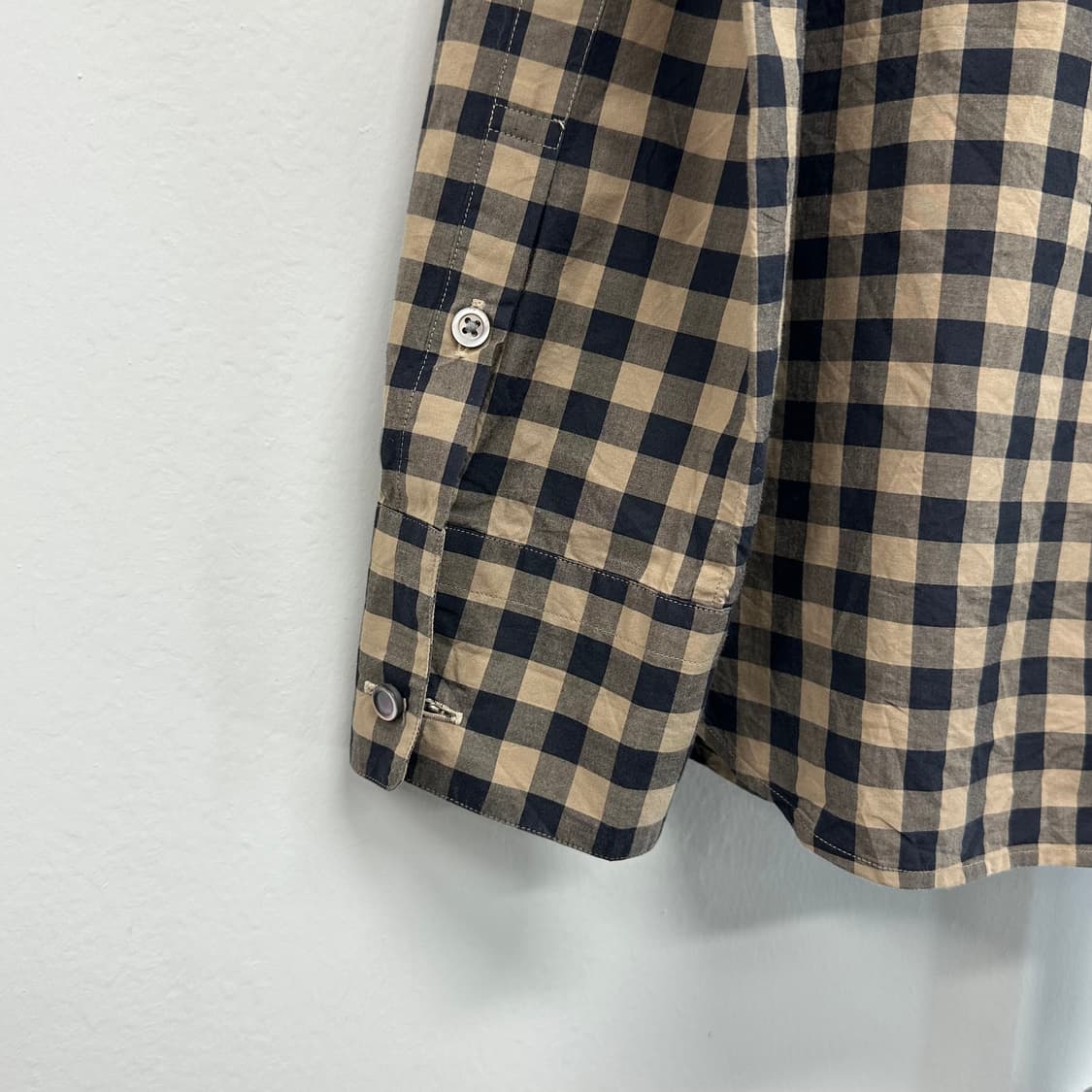 마가렛호웰 보우타이 리본 체크 셔츠 상품이미지7