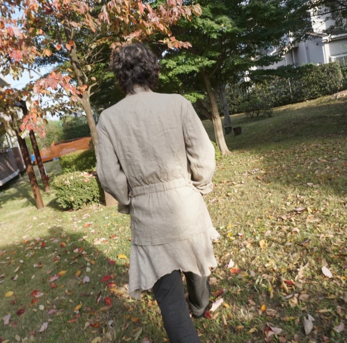 Yohji Yamamoto linen military jacket 상품이미지6