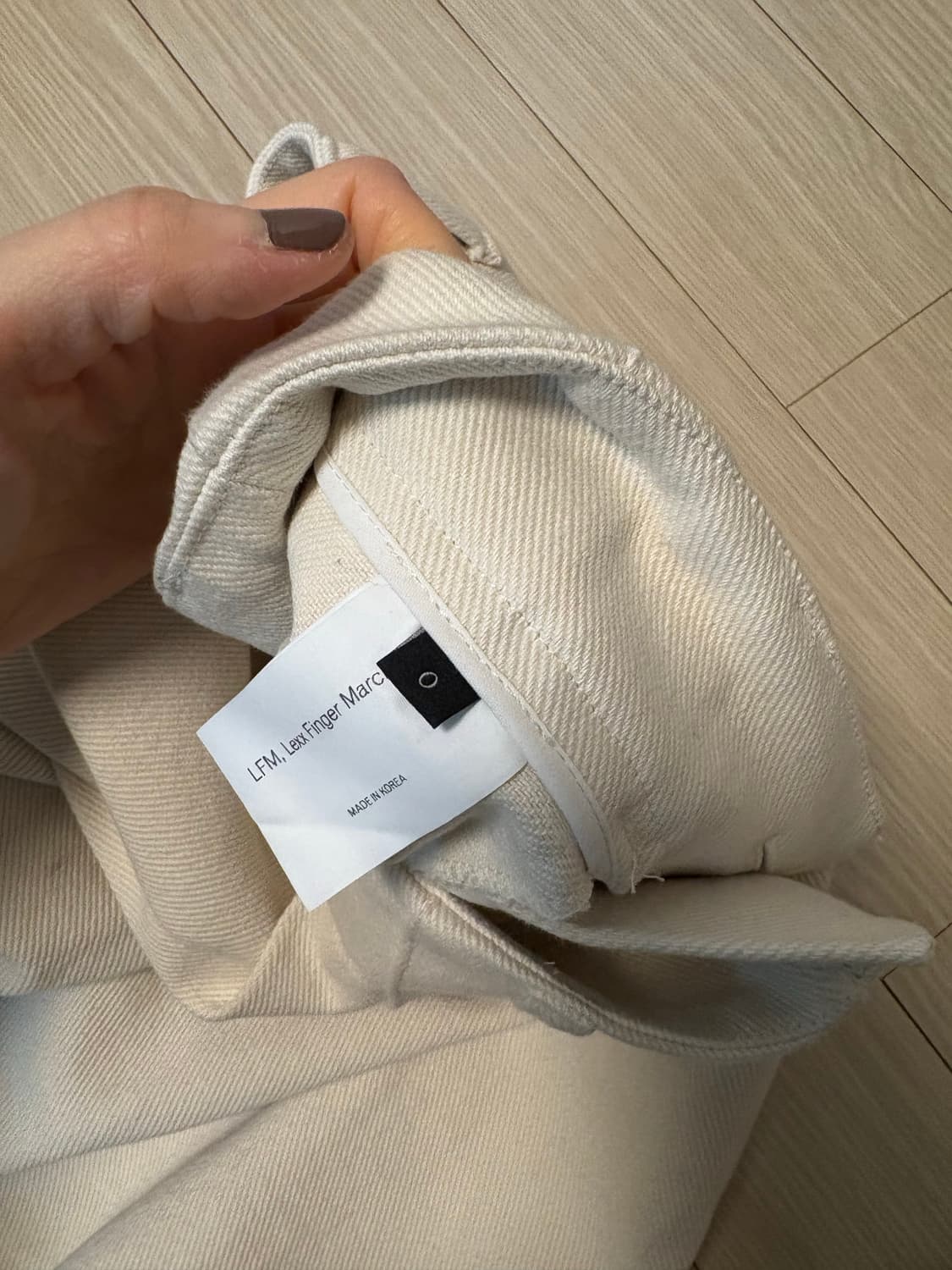 엘에프엠 투턴 코튼 와이드팬츠 상품이미지5