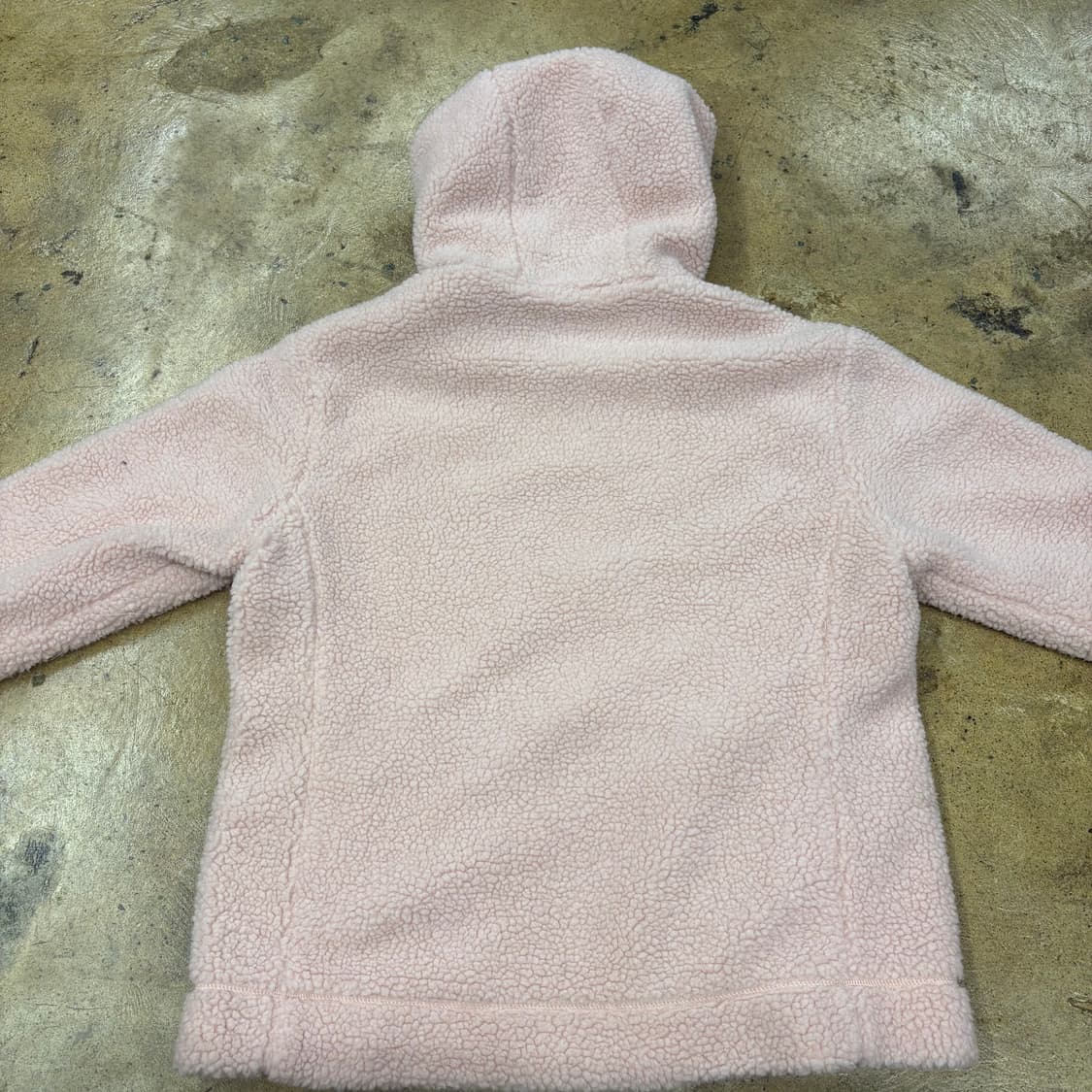 [정품/L] 컬럼비아 핑크 쉐르파 플리스 후드집업 b16 상품이미지4