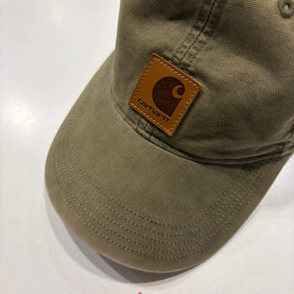 칼하트 볼캡 카키색 모자 상품이미지2