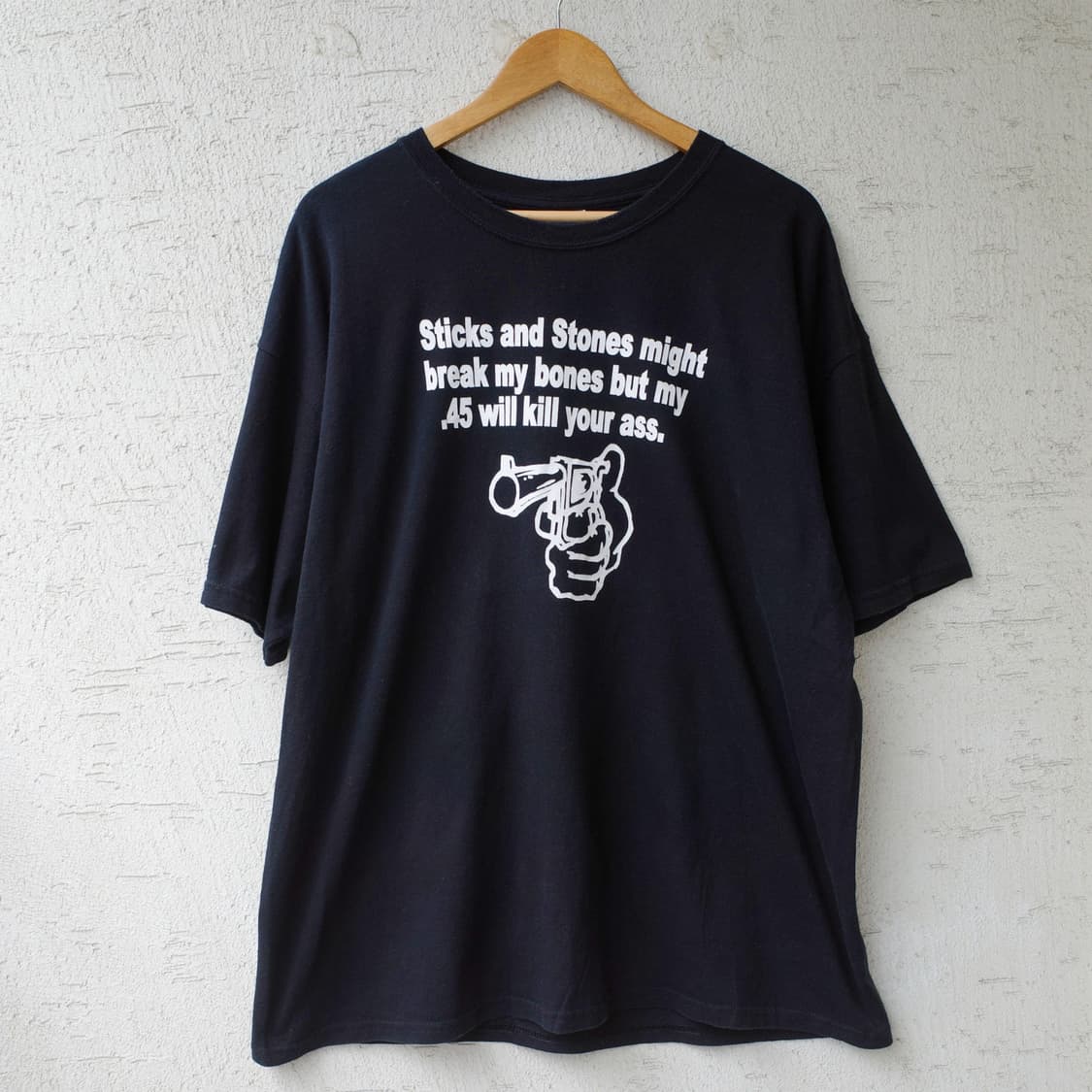 2000's "45 Gun Graphic" 빈티지 티셔츠 상품이미지1