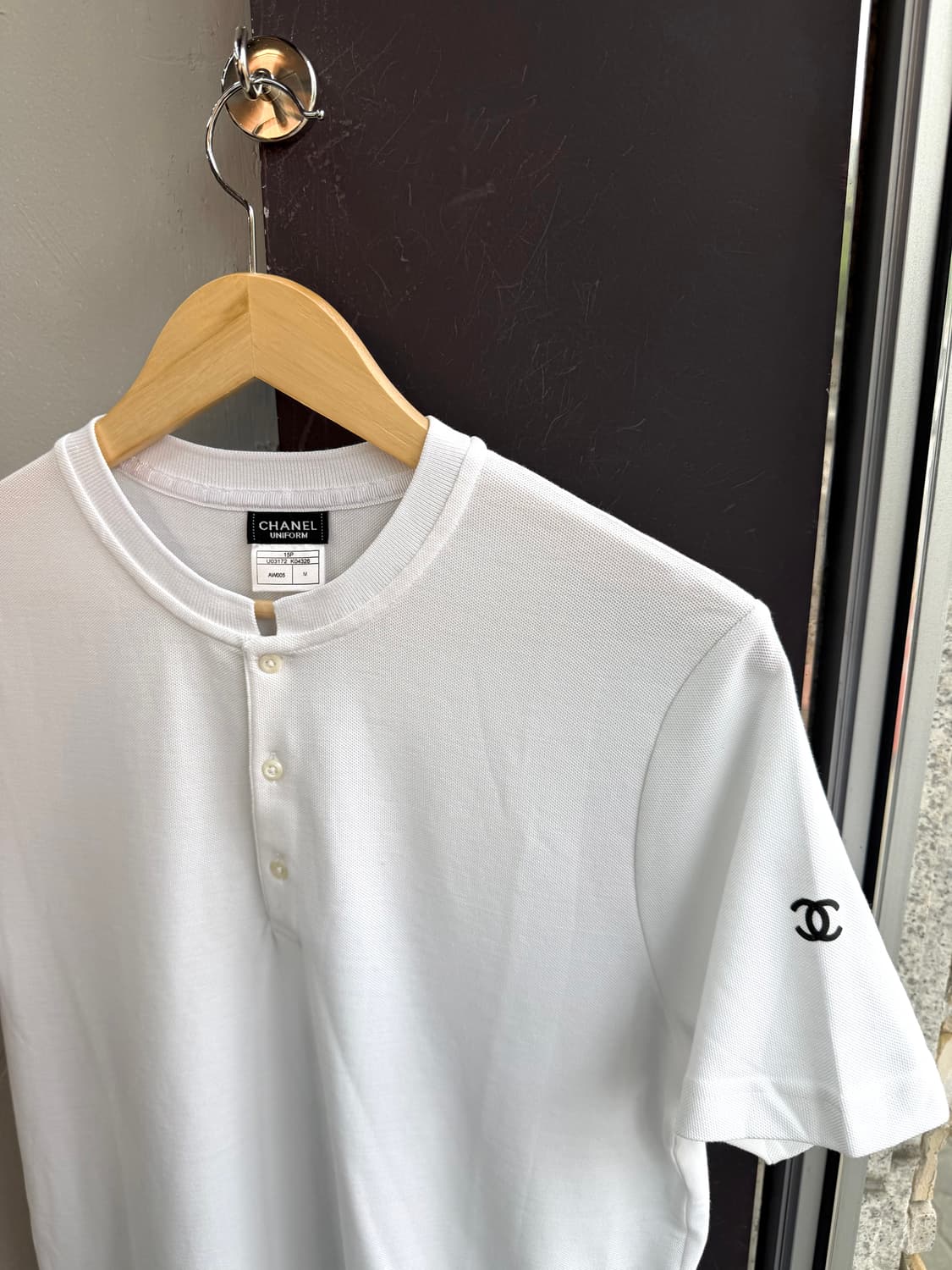 M/ 샤넬 05SS 유니폼라인 CC로고 반팔 상품이미지5