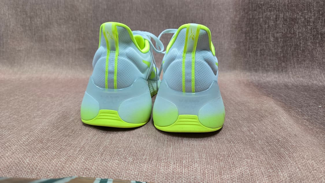 리복 미착용 310mm- 나노 짐 문 화이트  라임 트레이닝 스니커즈 상품이미지5