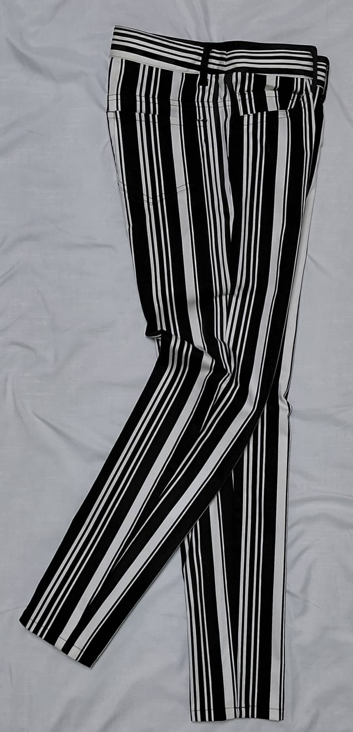 [Pinky & Dianne] 스트라이프 슬림핏 팬츠 (36) 상품이미지9