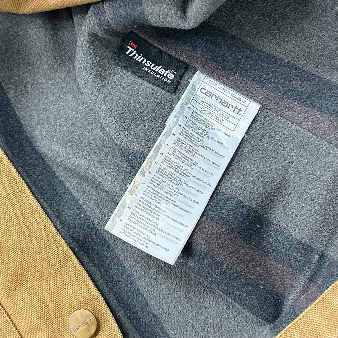 칼하트 초어 코트 자켓 상품이미지8