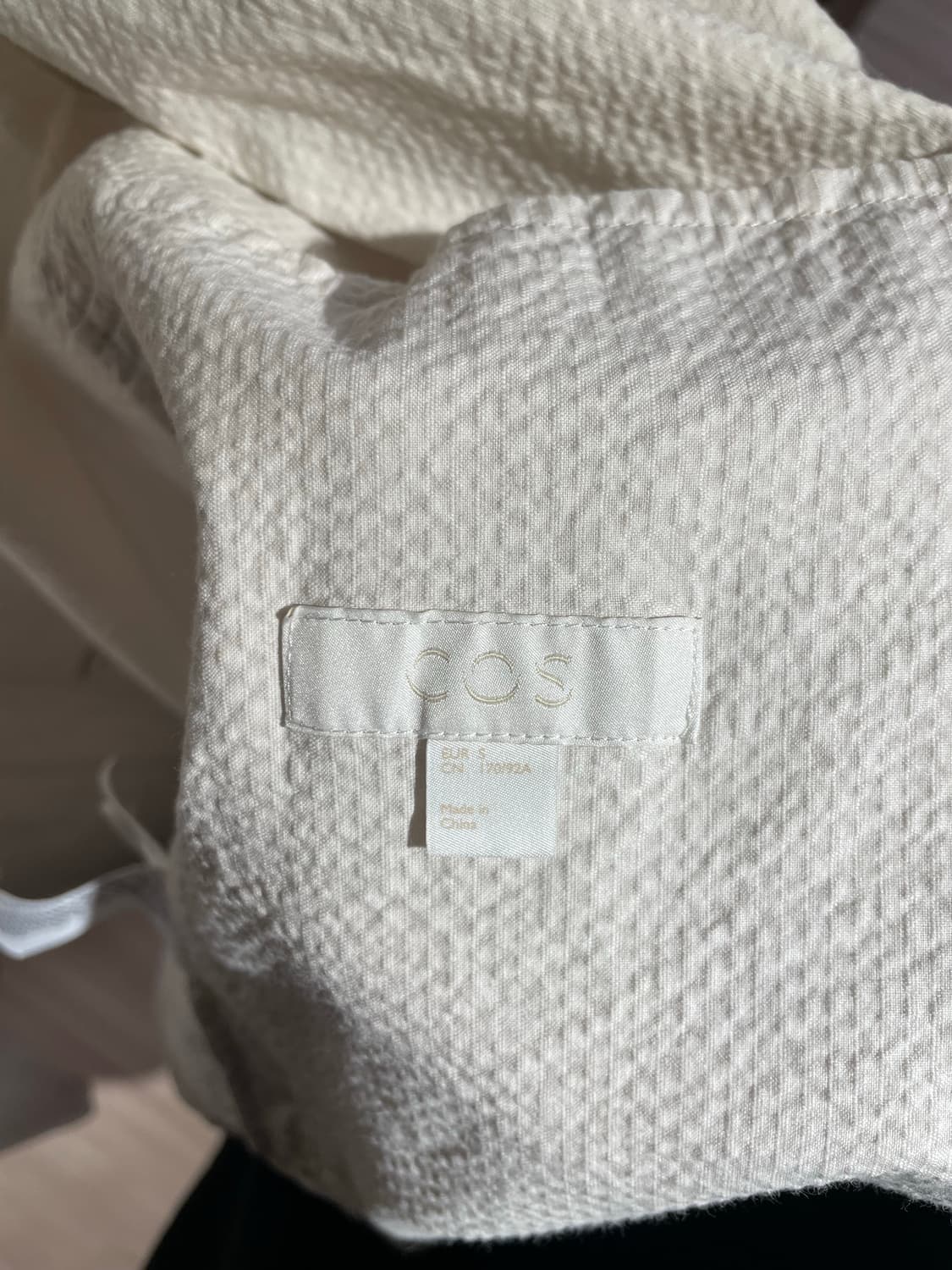 cos 코스 시어서커 후드 자켓 상품이미지2