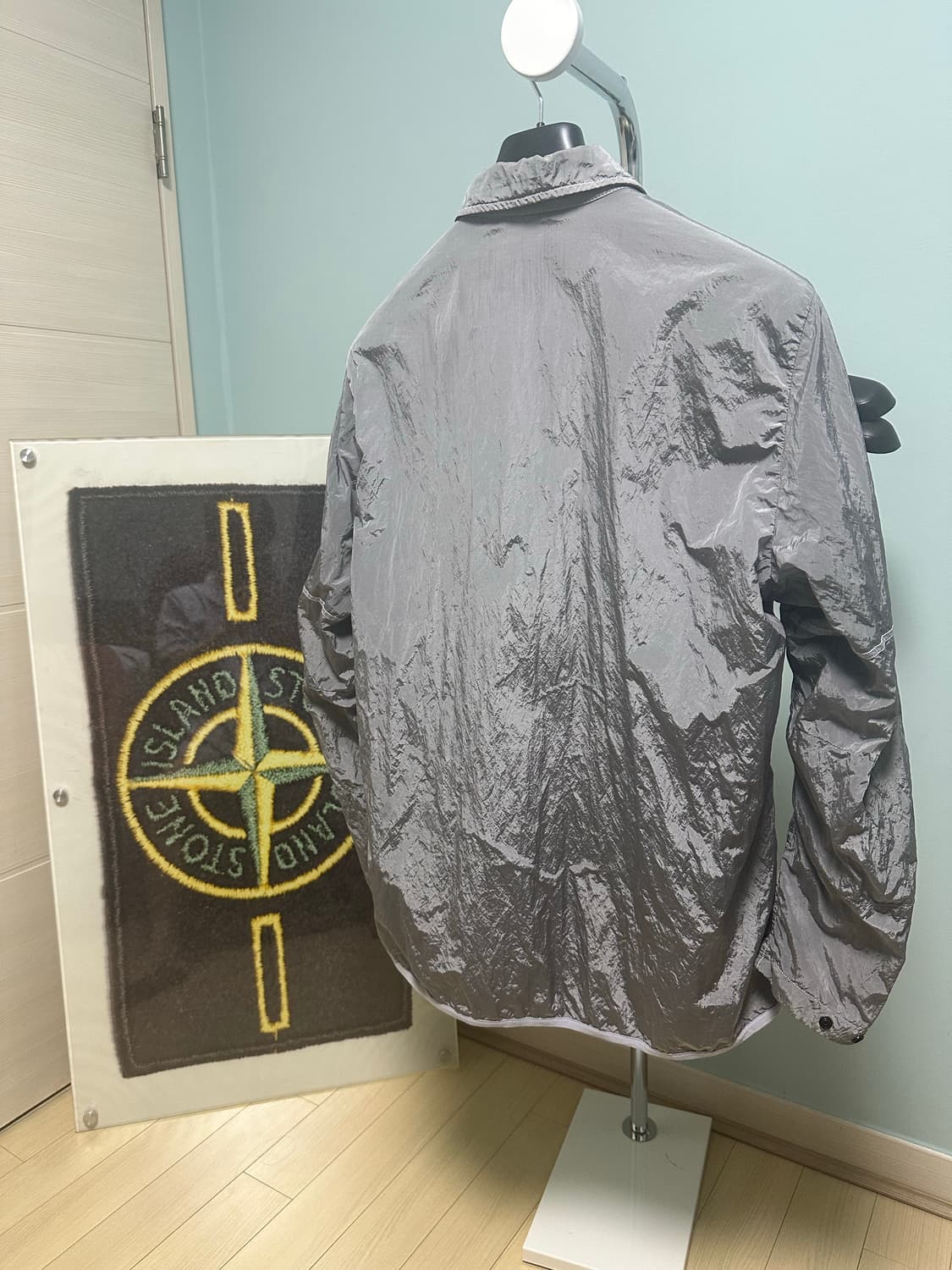 스톤아일랜드 18fw 나일론메탈자켓 아이스 L사이즈 상품이미지3