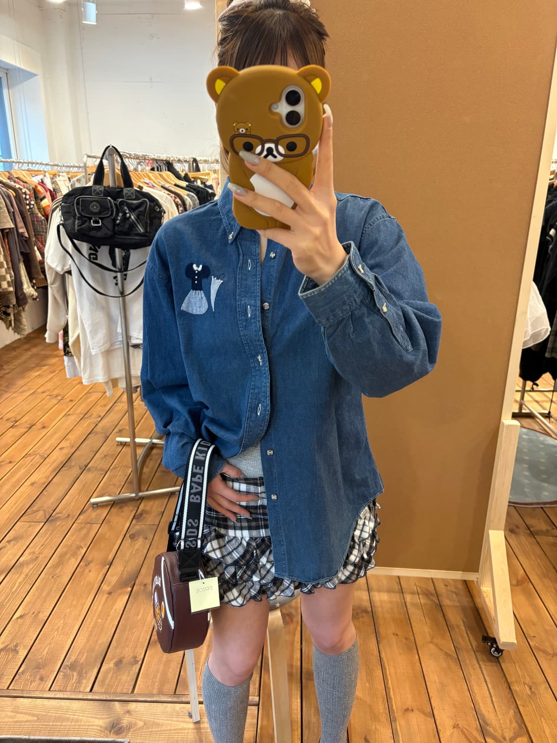 아베크롬비 패치 셔츠 상품이미지4