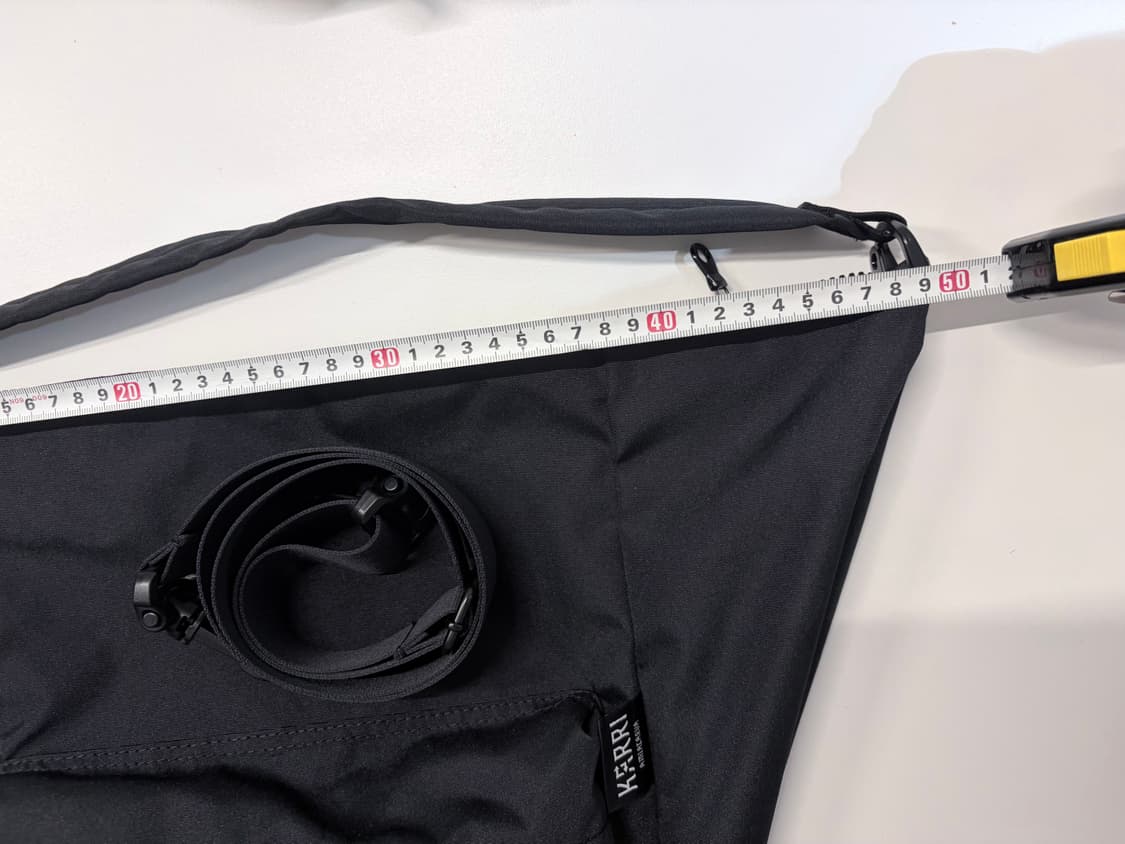 Amiacalva 2way 숄더백 코듀라 블랙 미디움 상품이미지2