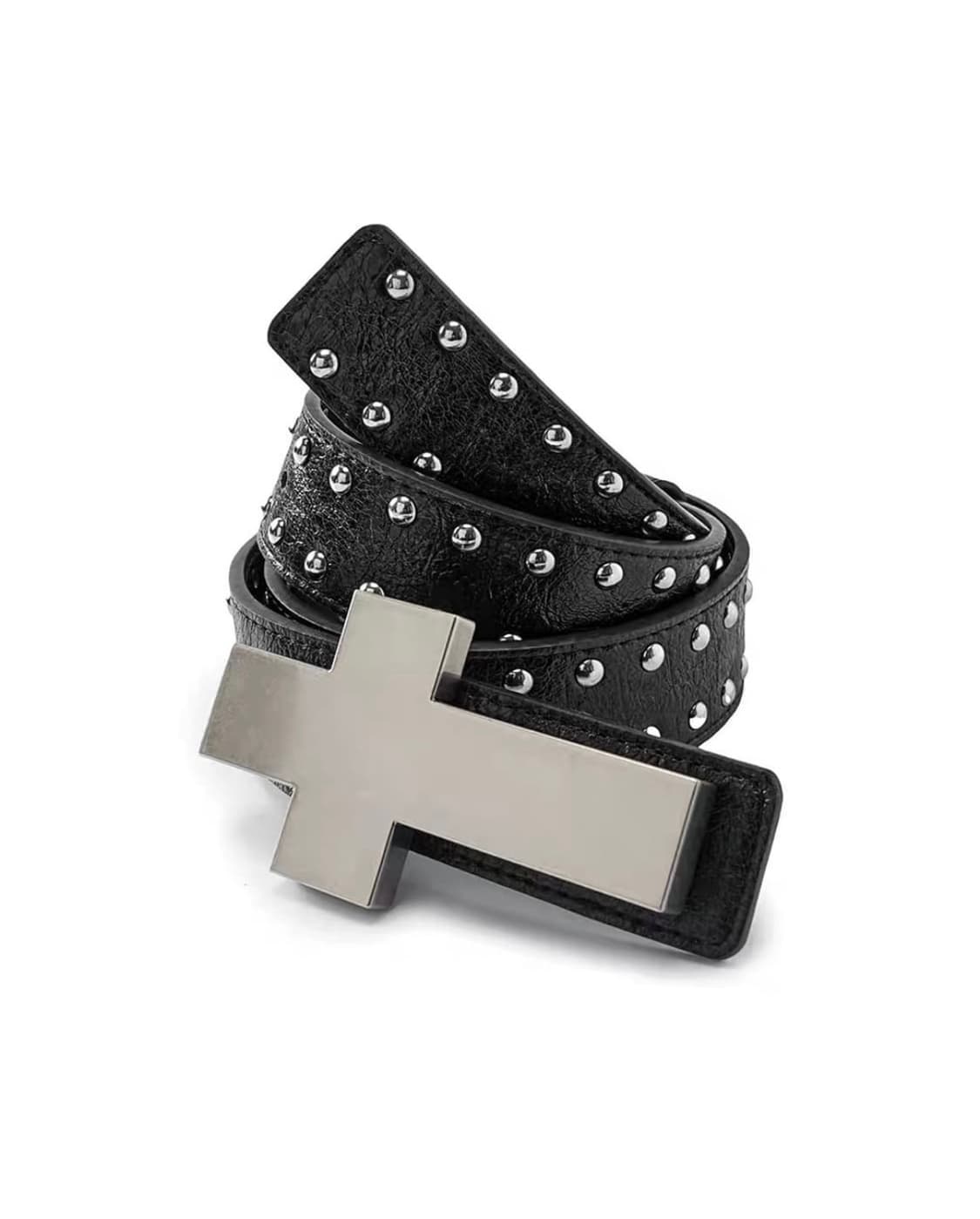 Cross stud belt  상품이미지2