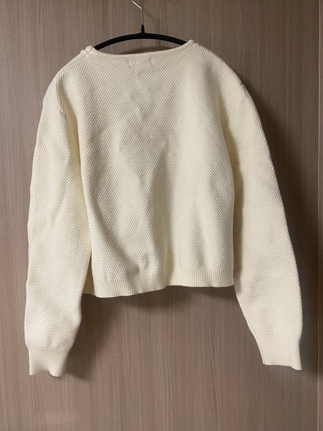 쿠오세 아이보리 니트 가디건 상품이미지6