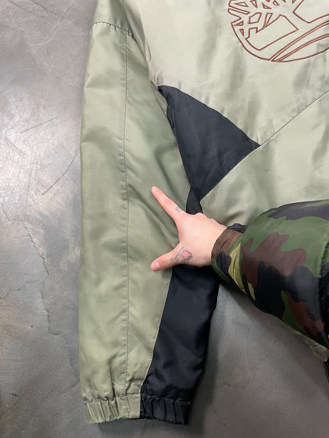 팀버랜드 퀼팅 바람막이 상품이미지3