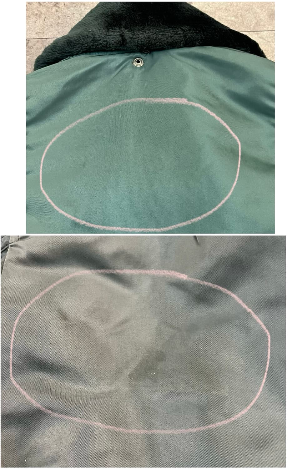 알파인더스트리 B—15D 플라이트 자켓 카키 M #csz3821 상품이미지6