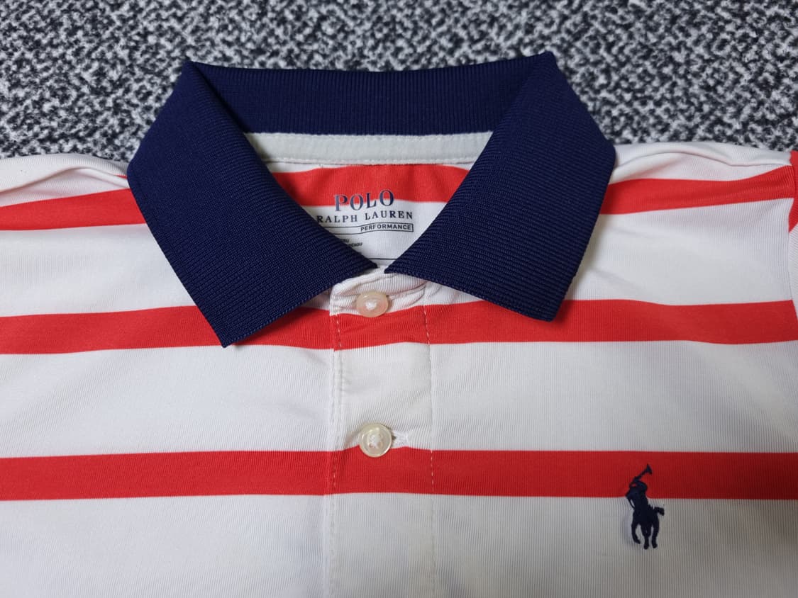 [무료배송][100]폴로 키즈 스트라이프 반팔티 카라티 상품이미지5
