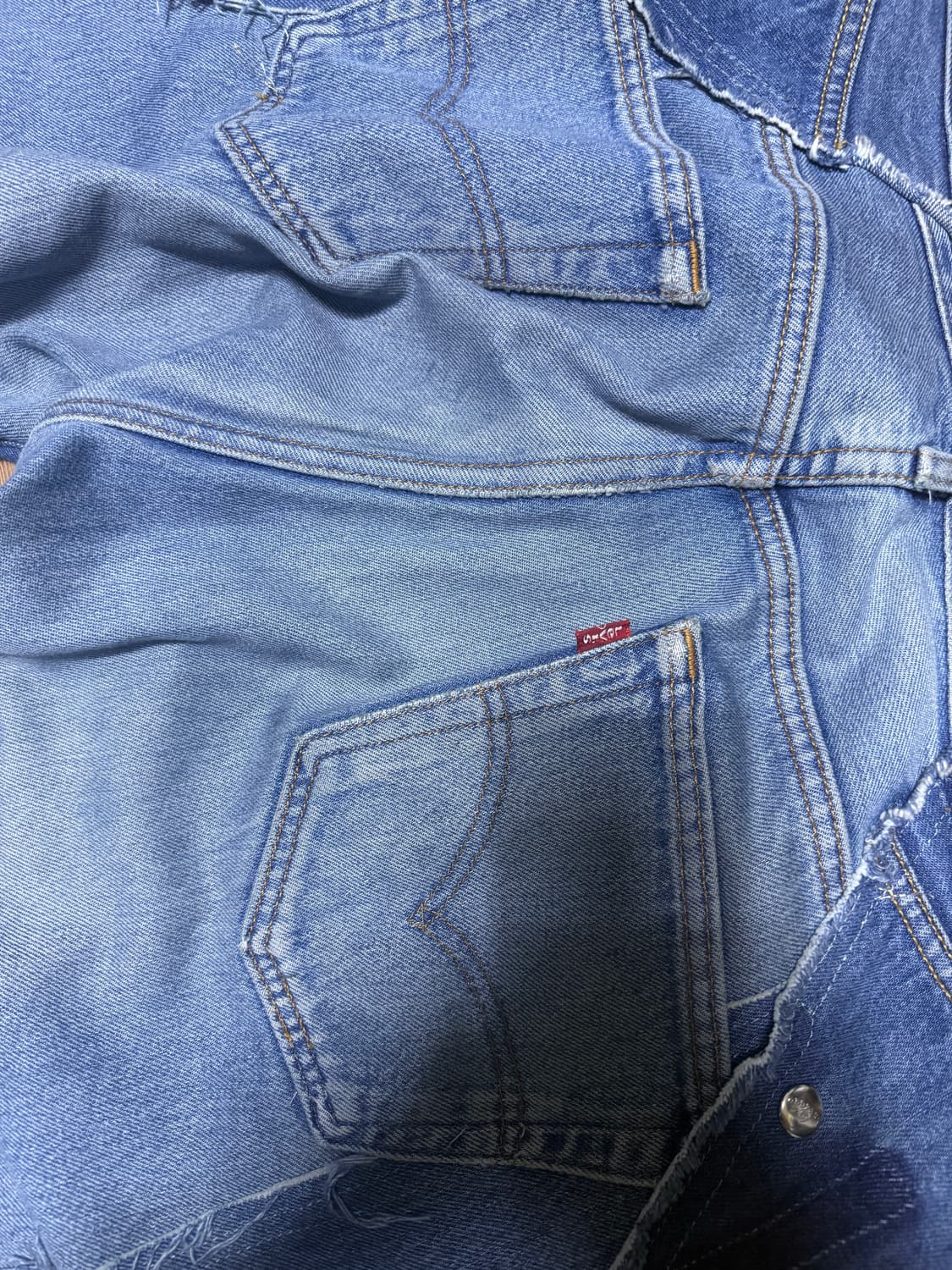 올드파크 리바이스 리메이크 데님 팬츠 판매합니다 상품이미지6