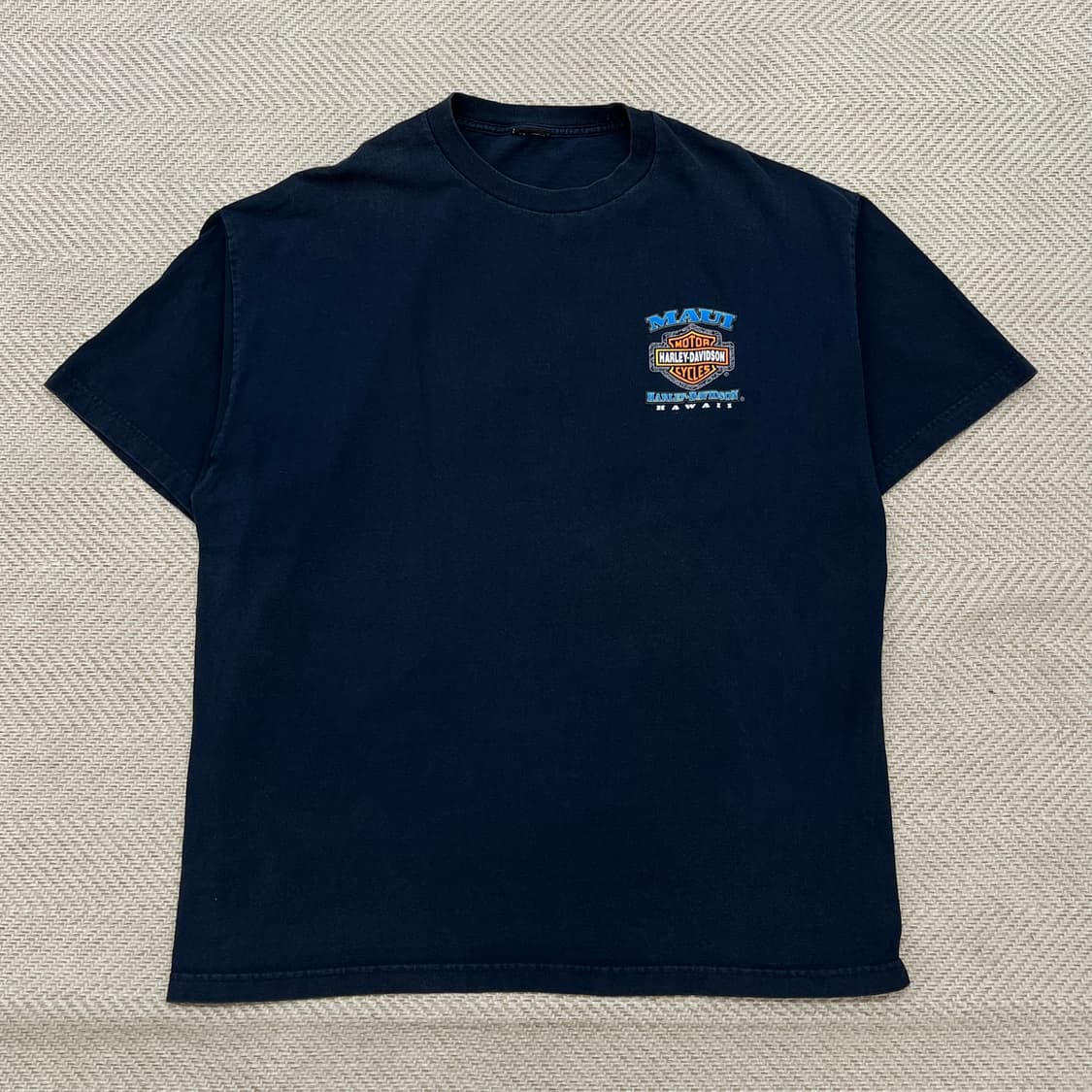 할리데이비슨 하와이 프린팅 반팔티 r3113 상품이미지1