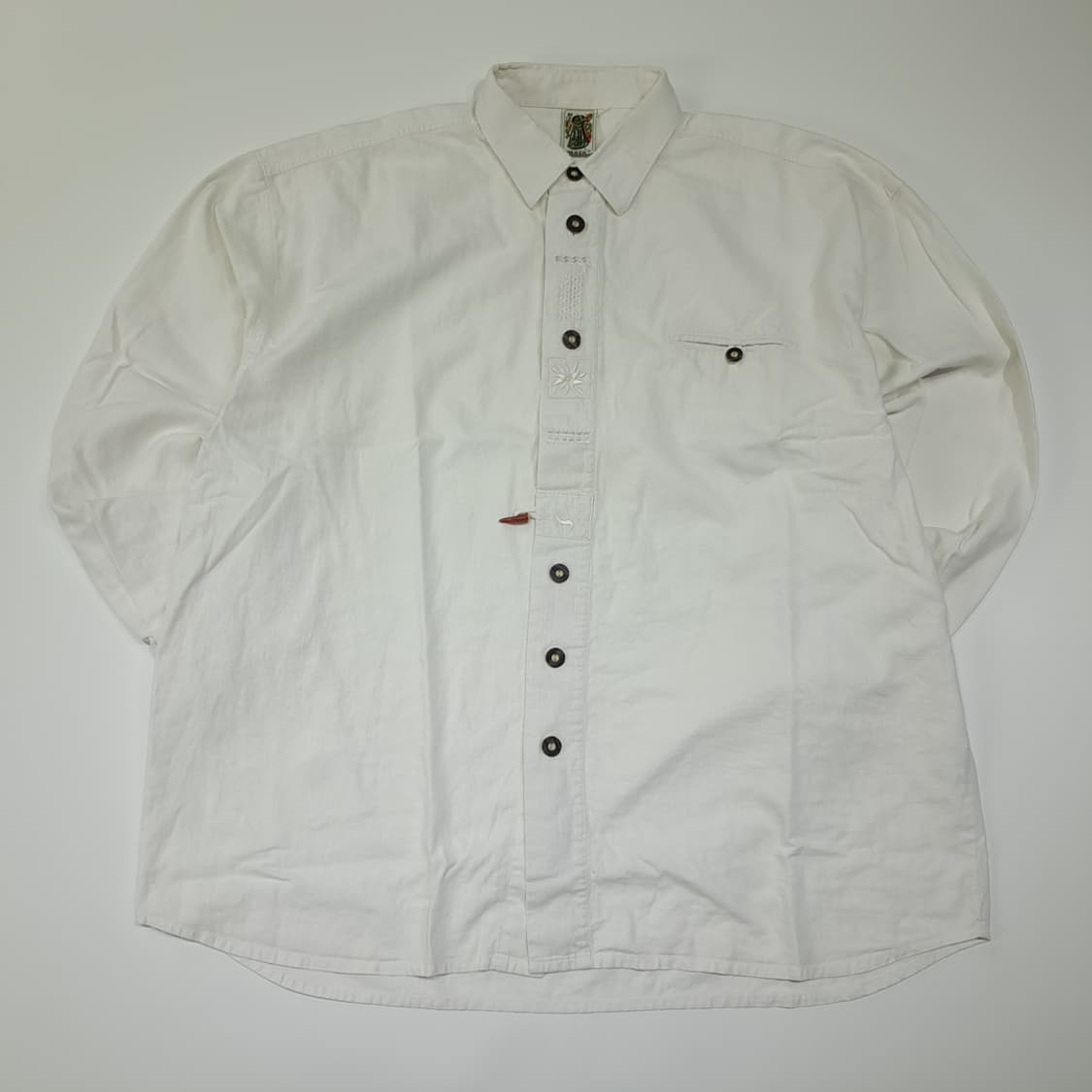 CL625 2XL Solo 90s 린넨 코튼 독일 트라흐렌 바바리안 알 상품이미지1