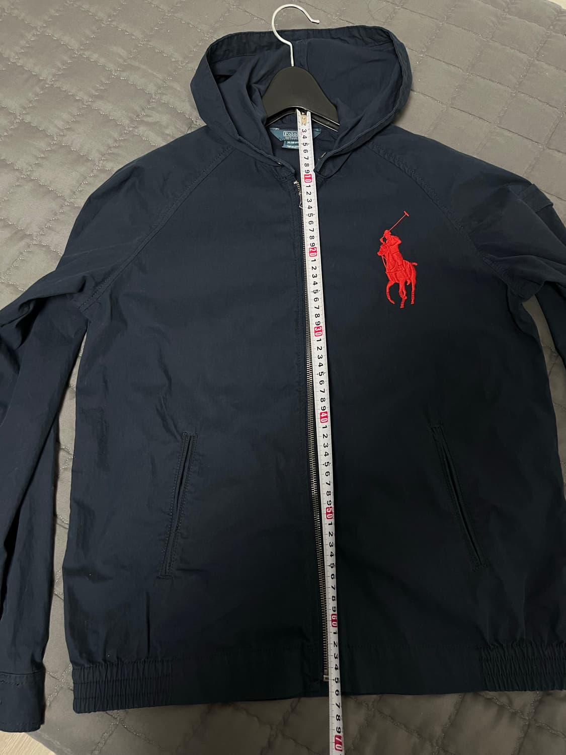 폴로 랄프로렌 빅포니 면 후드집업 키즈 xl 블루종 상품이미지4