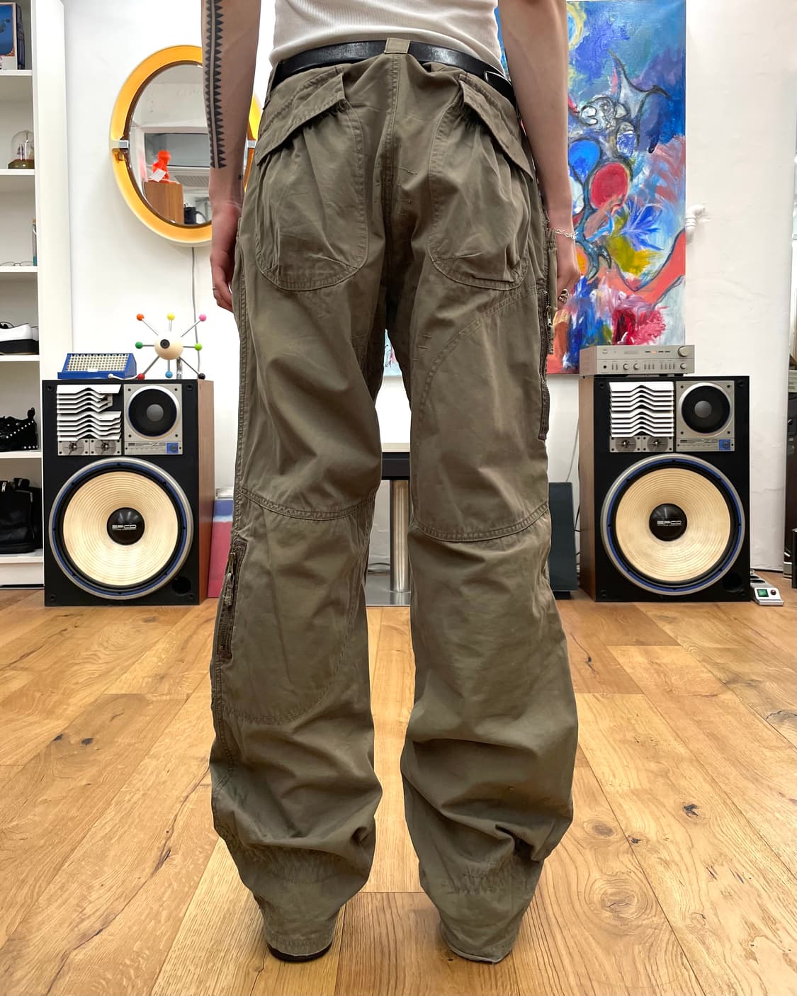 [36] 00s Japanese label 카고 팬츠 상품이미지1