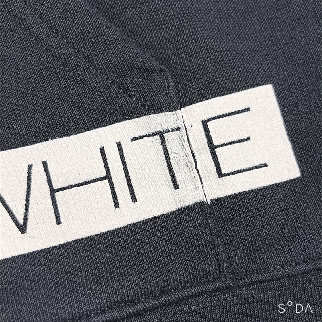 Off-White 오프화이트 블랙 후드티 상품이미지7