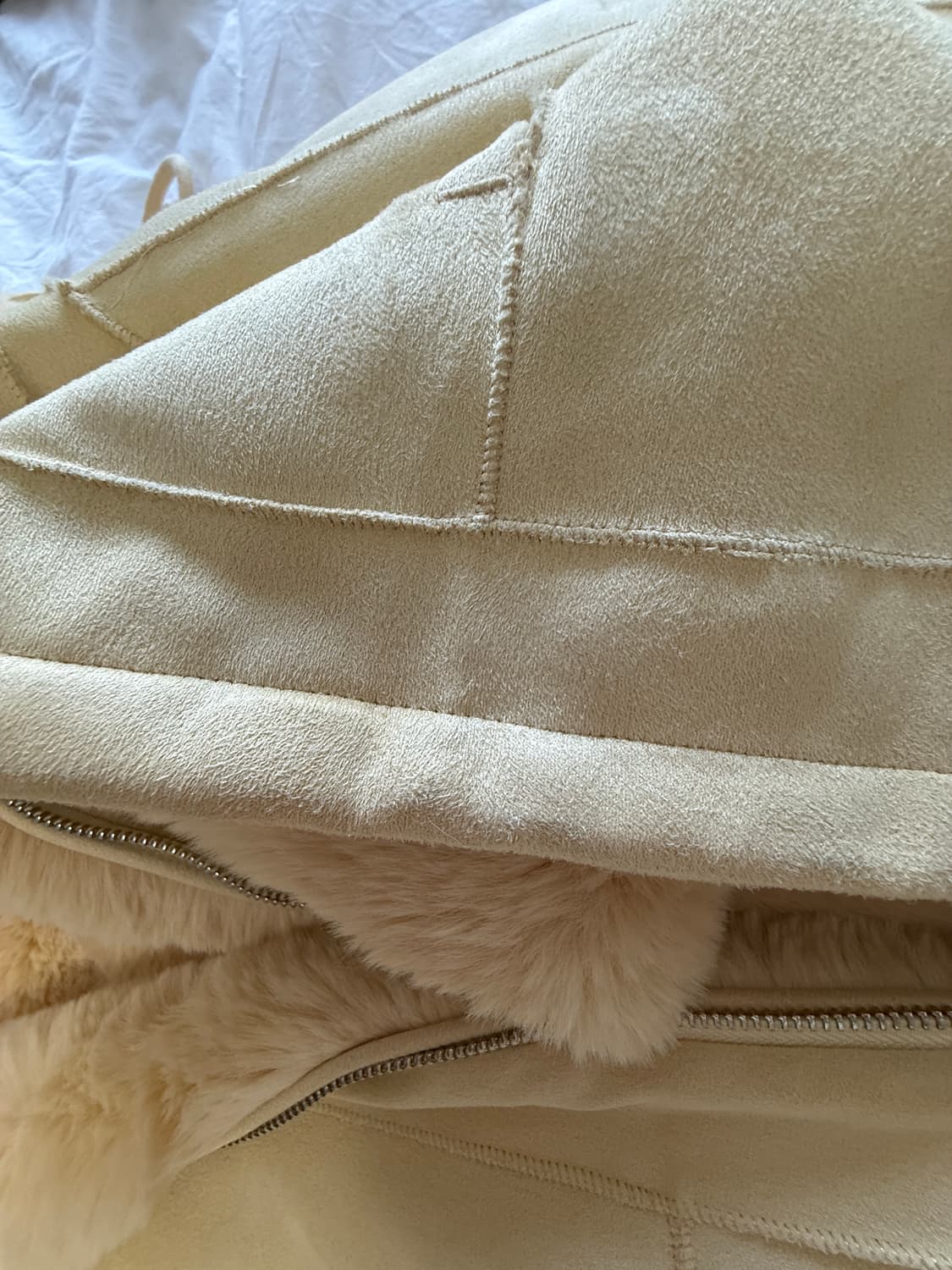 산드로 리버서블 퍼 후드 점퍼  상품이미지9