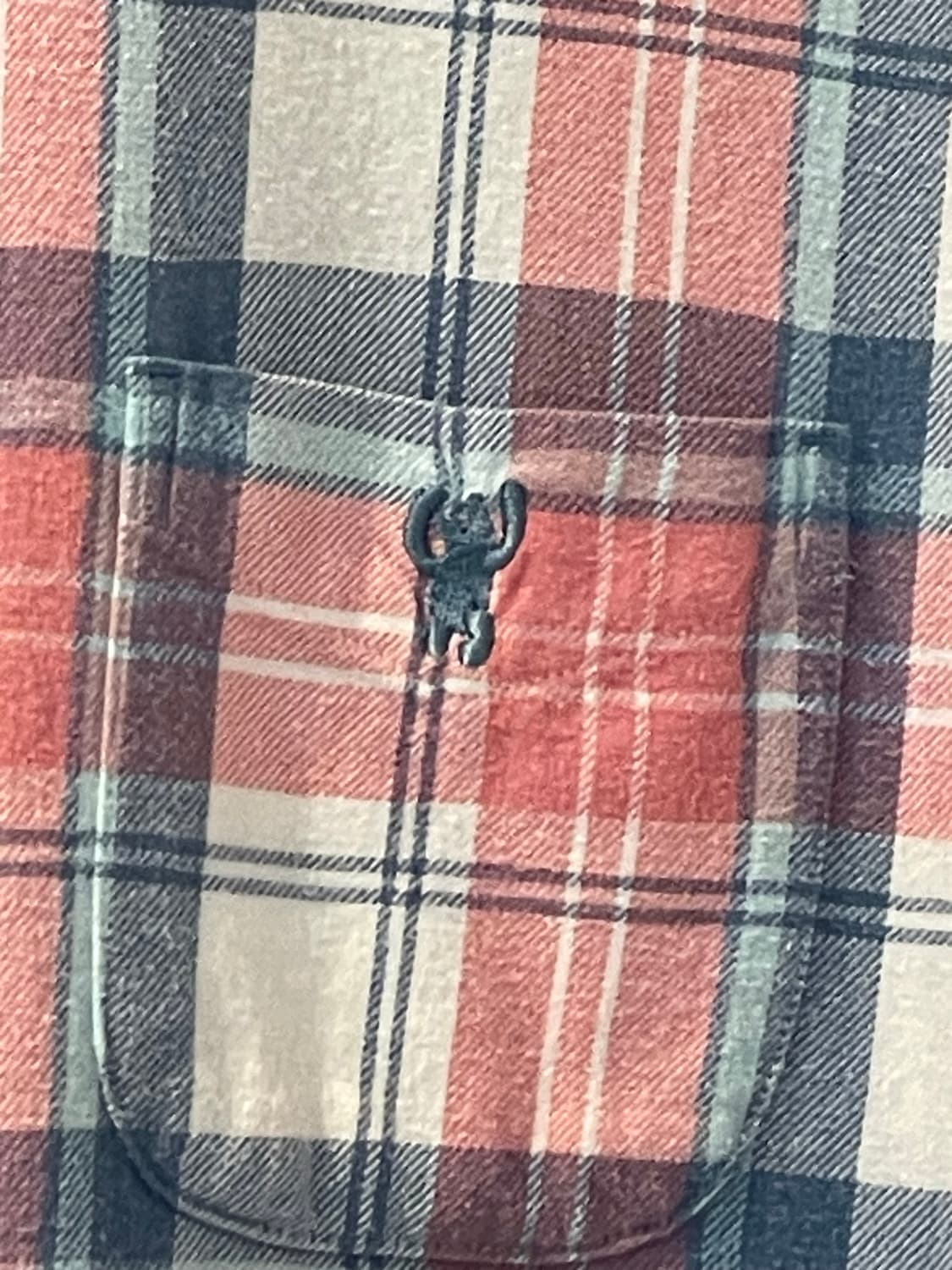 Coen 체크셔츠 핑크소라 상품이미지3