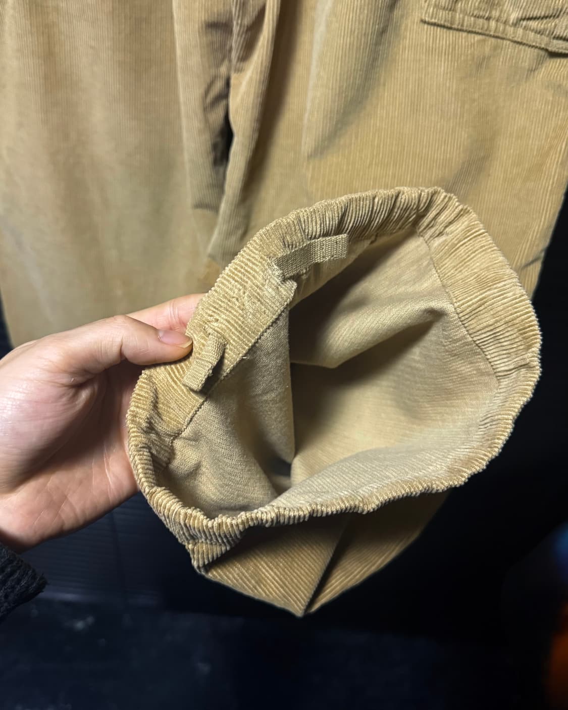 LMC 엘엠씨 베이지 골덴 코듀로이 파라슈트 와이드 카고 팬츠 31 M  상품이미지8