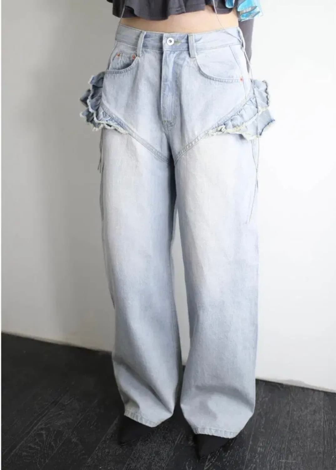 울리카 ulika 데님팬츠 상품이미지1