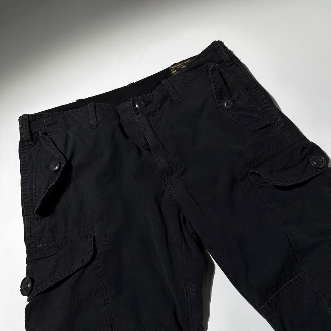 폴로 랄프로렌 립스탑 카고 팬츠 블랙 상품이미지3