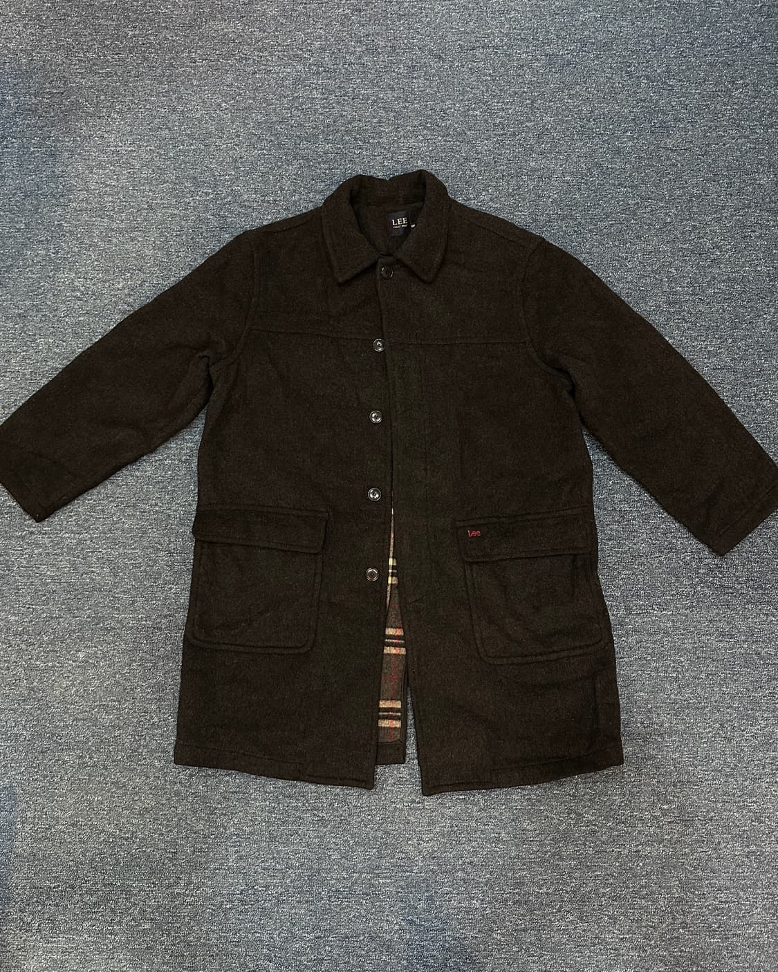 Lee 모직코트 상품이미지1