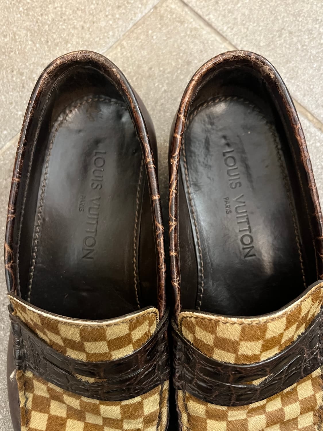 루이비통 다미에 송치 로퍼 상품이미지4