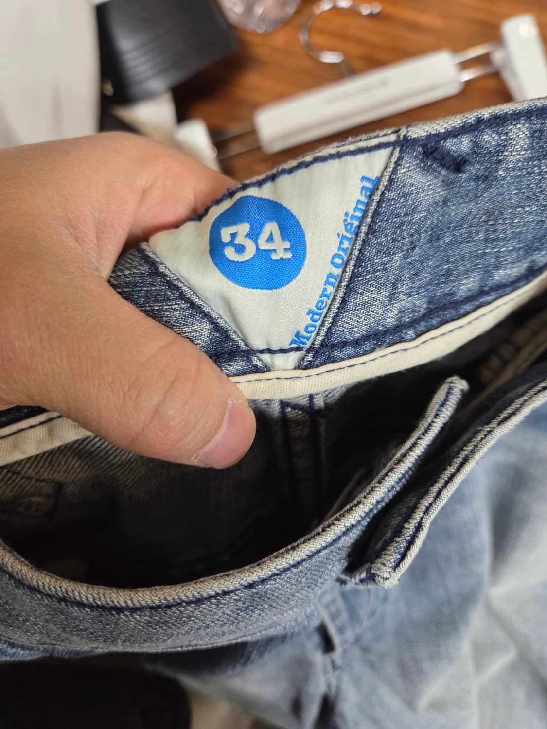 리바이스 올드스쿨 빈티지 00s 신치백 모던 데님팬츠 34 상품이미지4