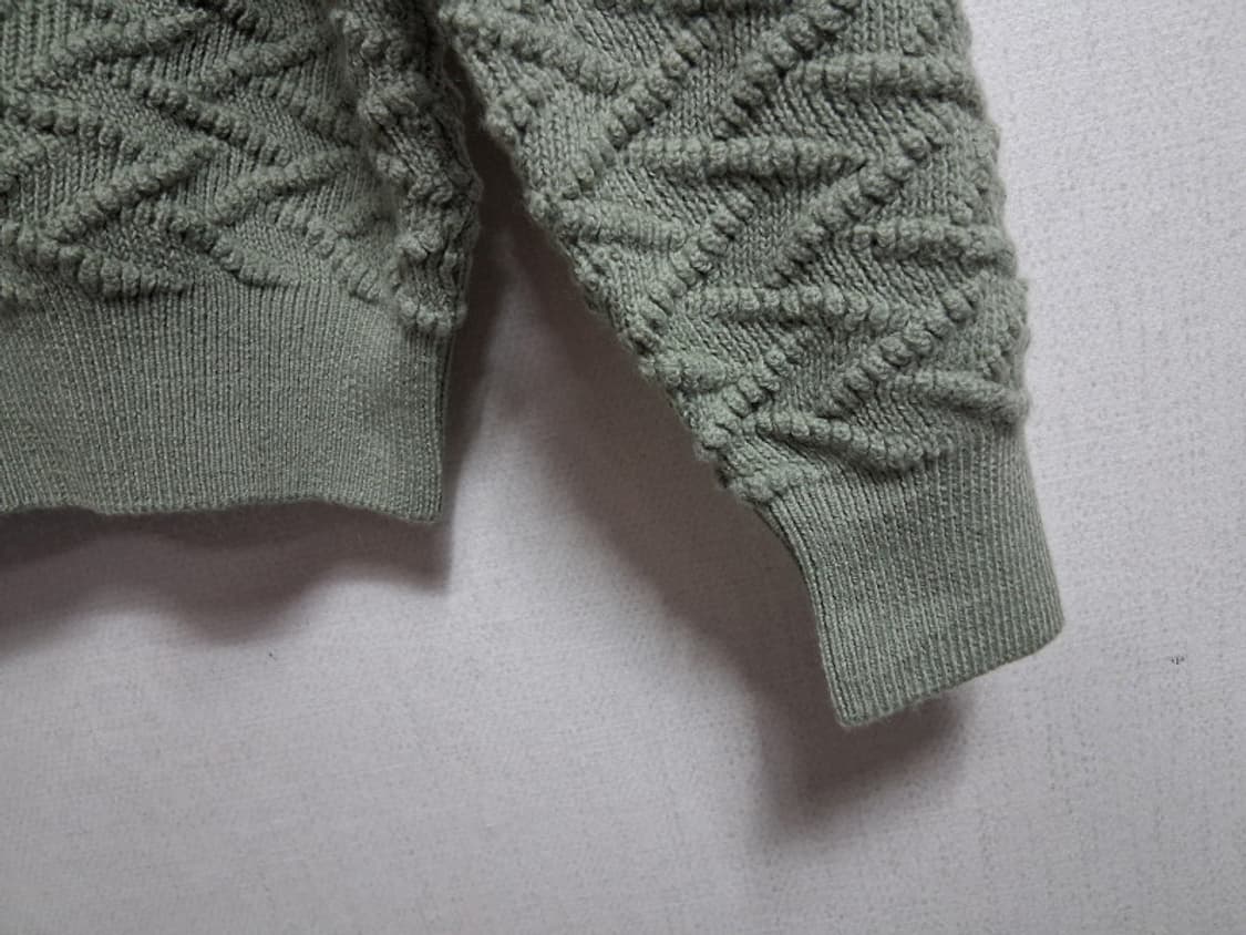 Elieune  엑스트라파인 메리노울 케이블울니트 가오리핏 66 새옷 상품이미지5