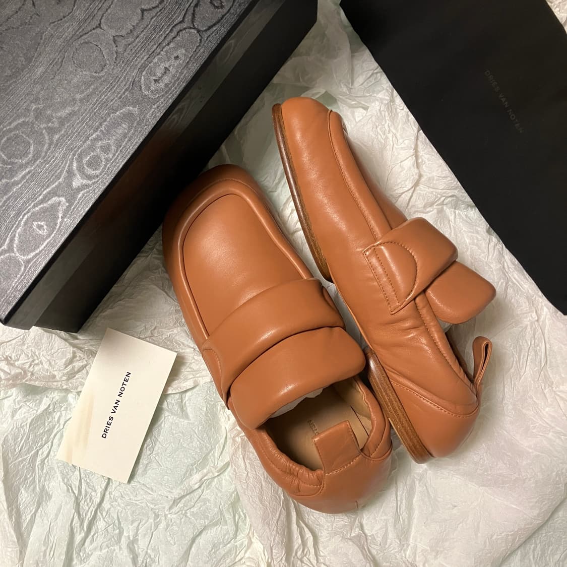 (미시착) 드리스반노튼 패디드 로퍼 43 상품이미지4