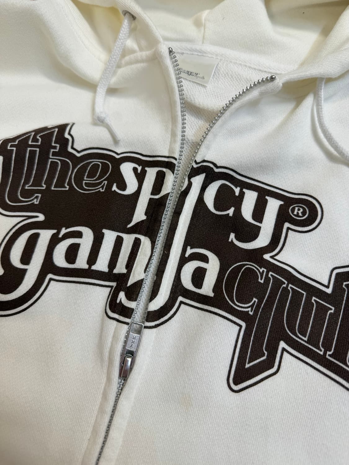 더스파이시감자클럽 초코 후드집업 후디 2사이즈 상품이미지2