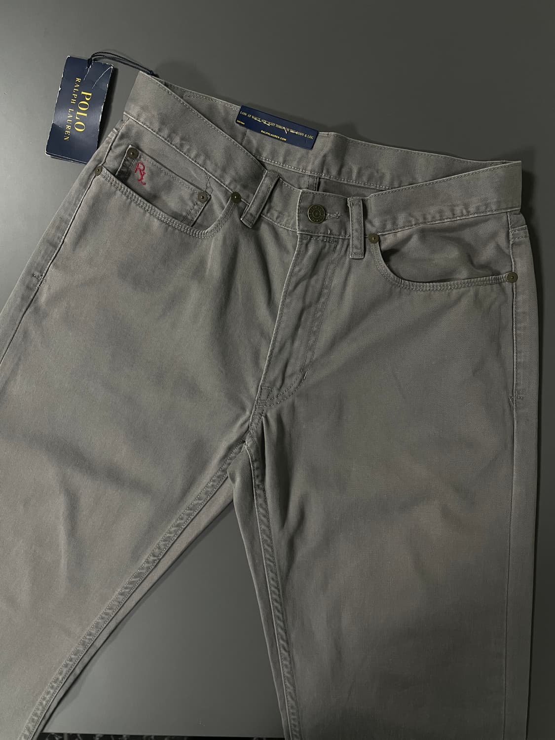 [29] [새상품] 폴로 랄프로렌 피그먼트 코튼 슬림핏 치노 팬츠  상품이미지4