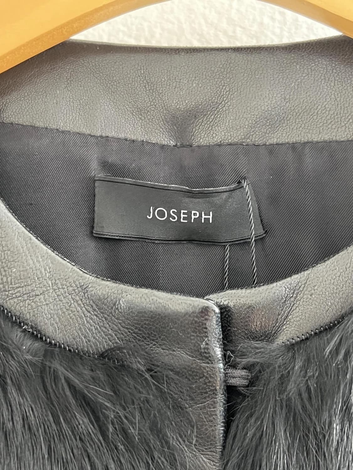 조셉 숄 코트 토끼털 상품이미지2