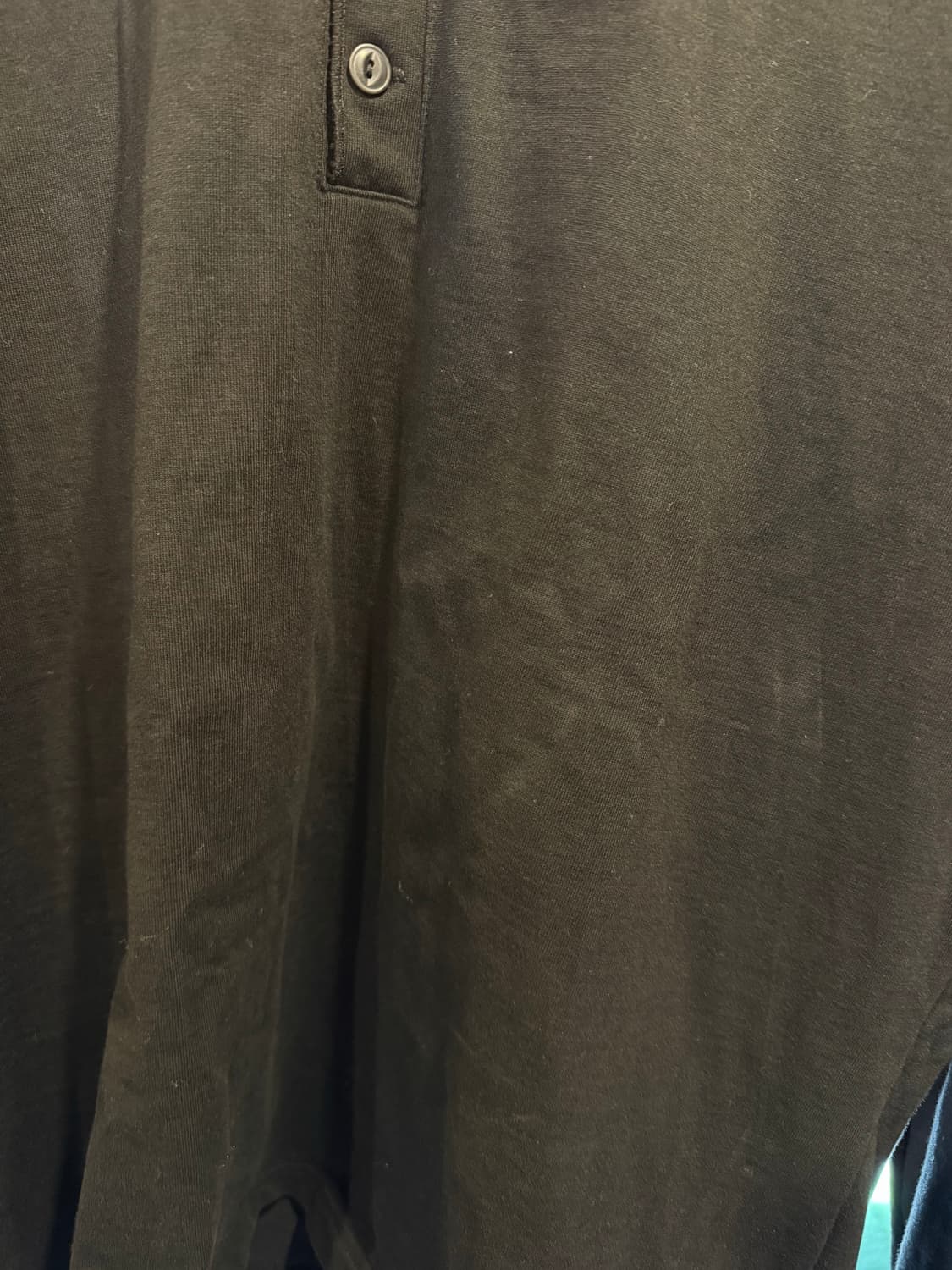 시도 블랙 헨리넥 티셔츠 상품이미지2