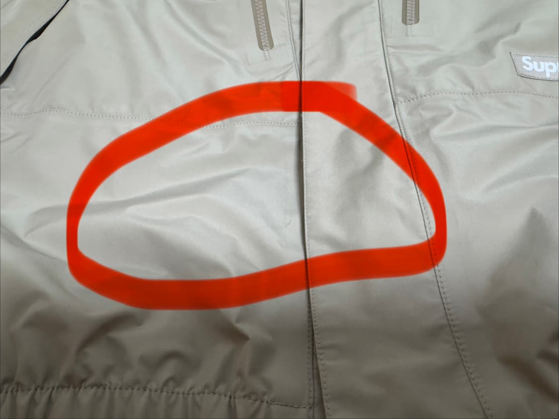 [ L ] 슈프림 고어텍스 테이프드 심 쉘 자켓 상품이미지4