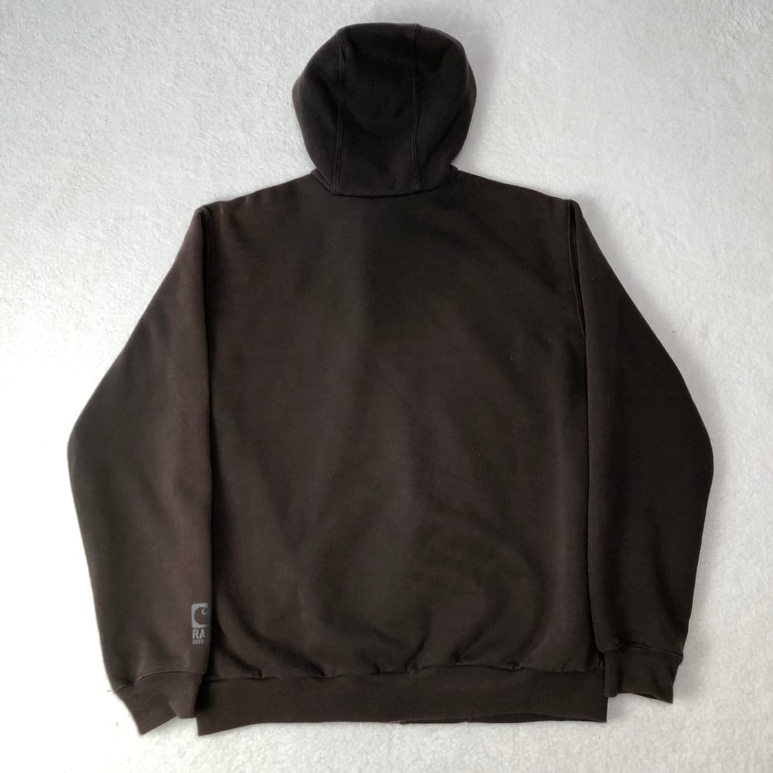 칼하트 레인디펜더 다크브라운 후드집업  상품이미지2