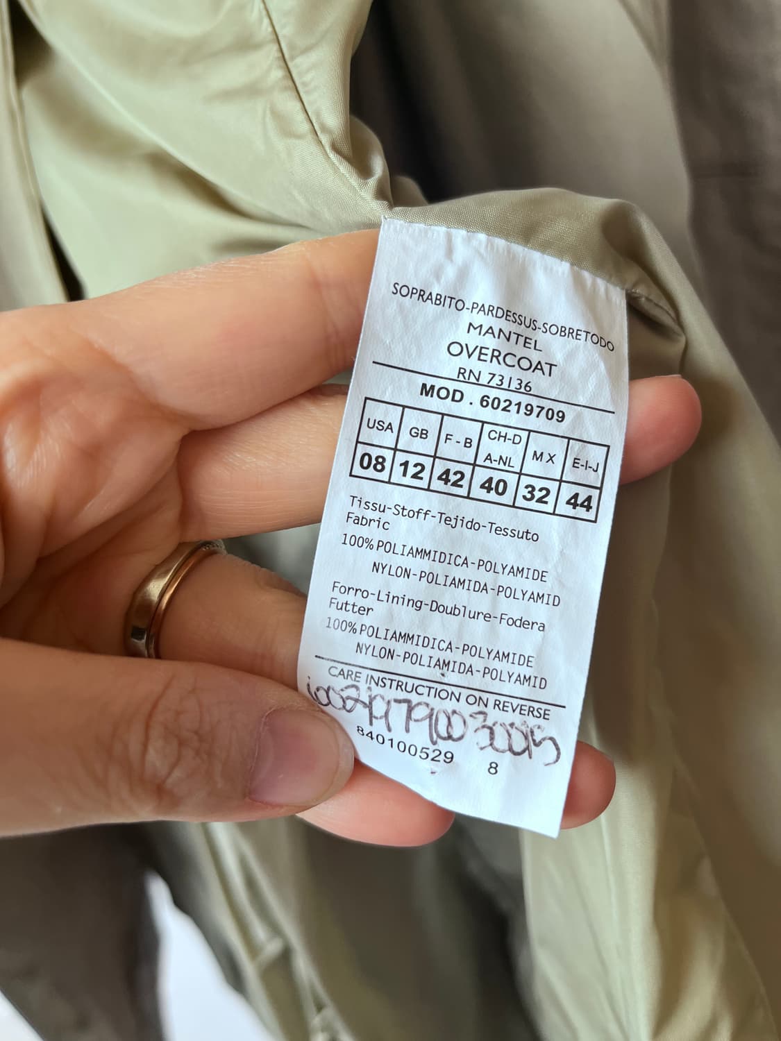 막스앤코 여성 간절기트렌치코트 40사이즈 상품이미지7