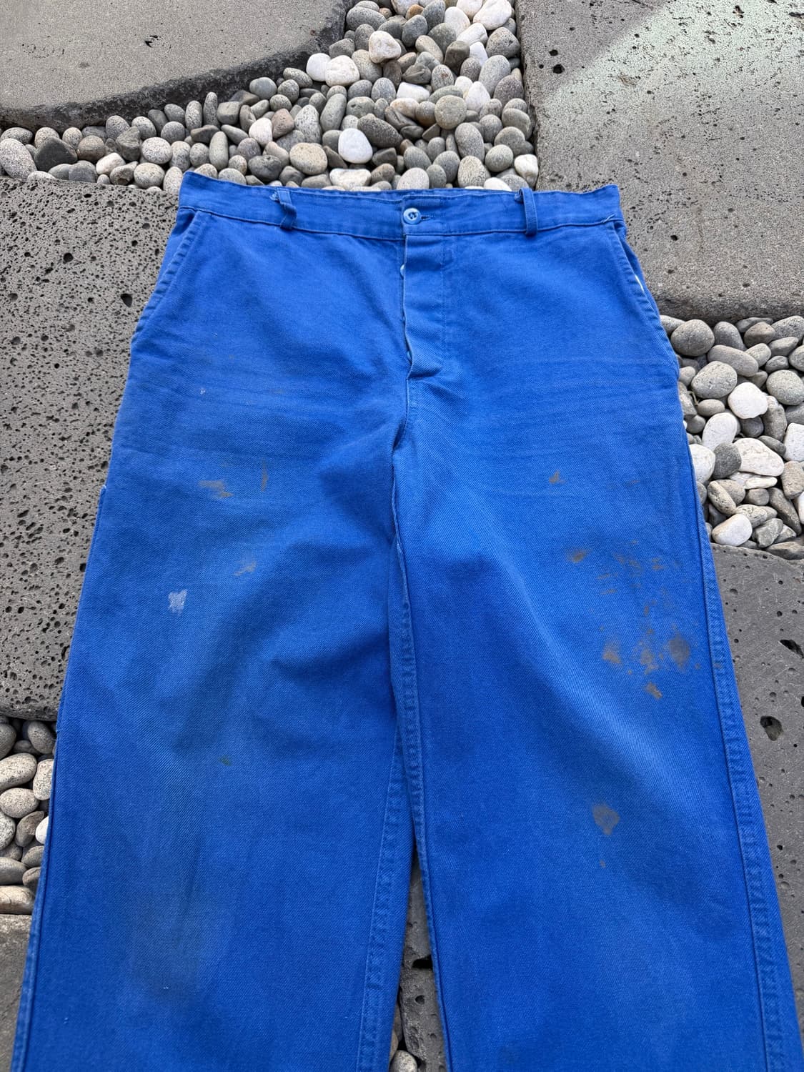 DISTRESSED 1970s VINTAGE WASHED 프렌치워크팬츠 상품이미지3