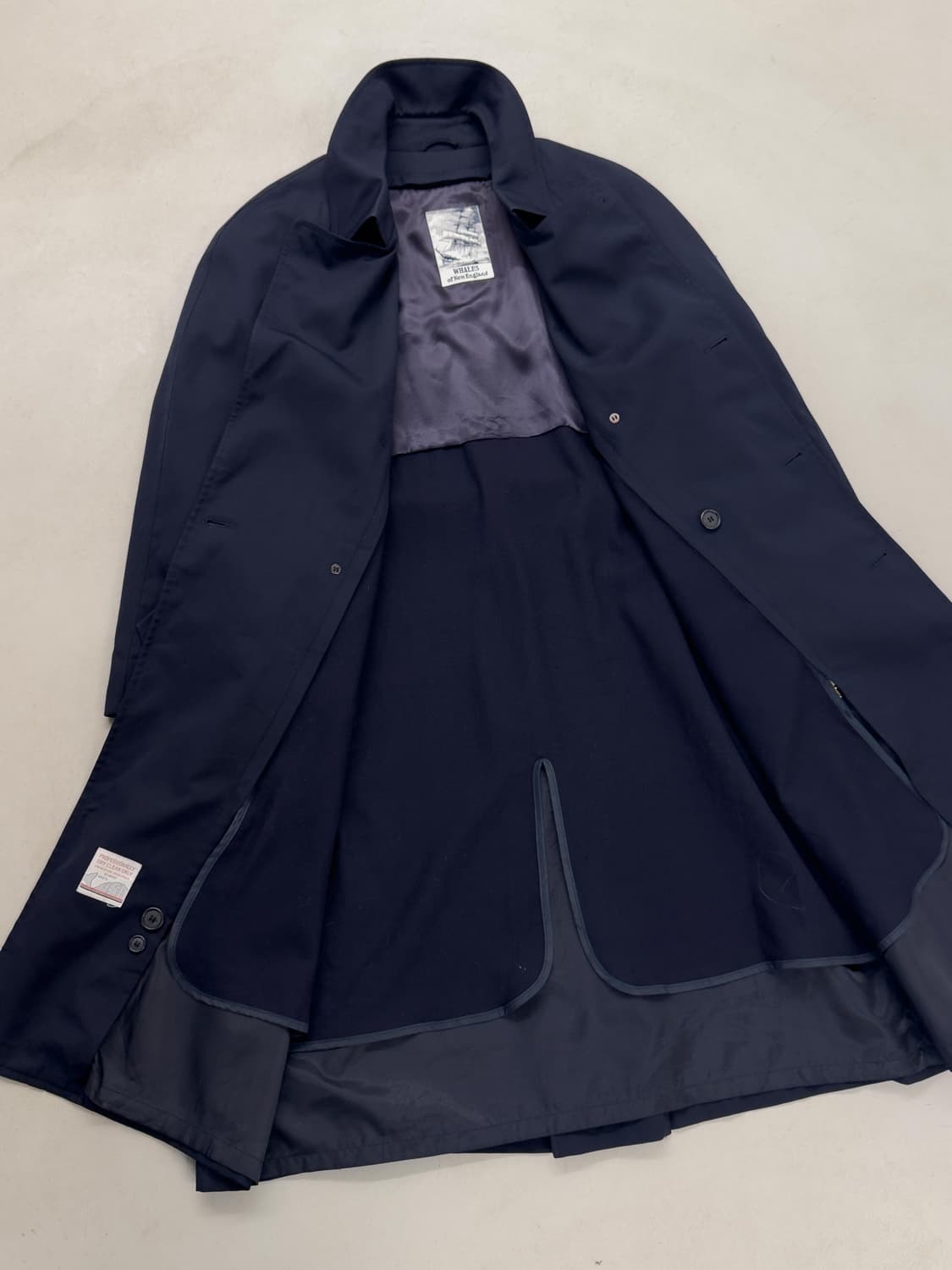 Whales of New England  트렌치 코트 상품이미지3