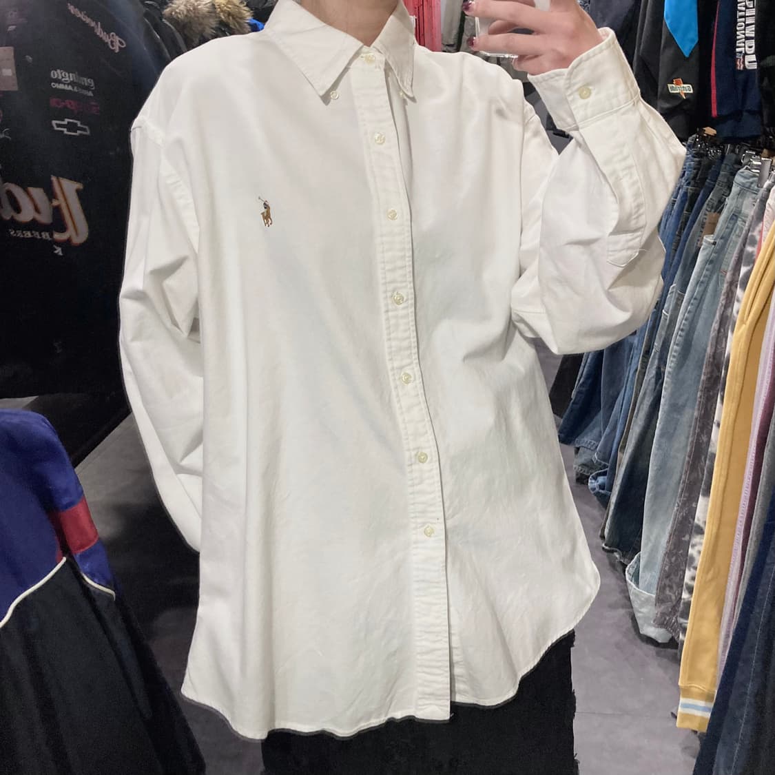 [IM]폴로 랄프로렌 멀티 포니 화이트셔츠 상품이미지4