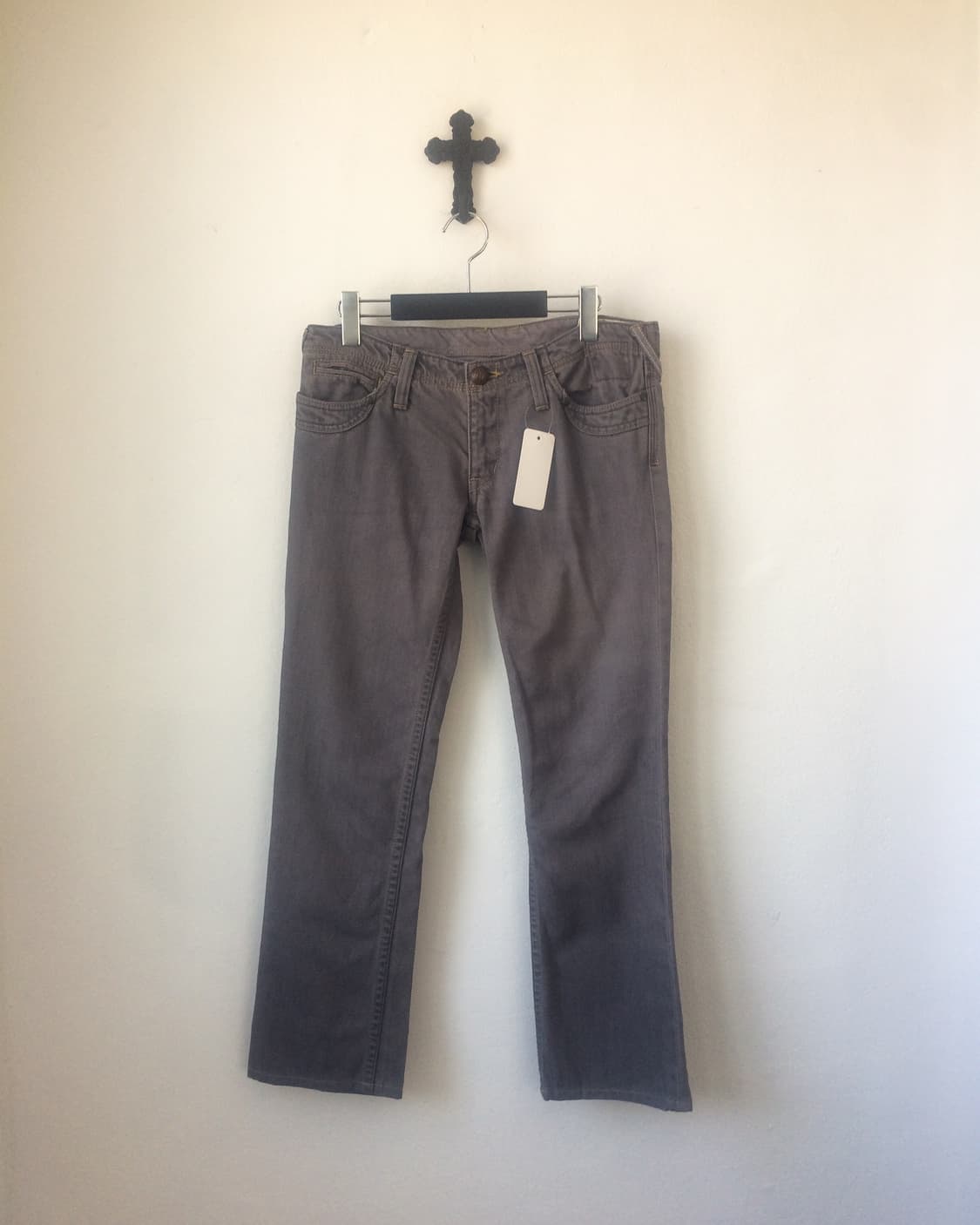 Pocket needle work point pants 상품이미지1