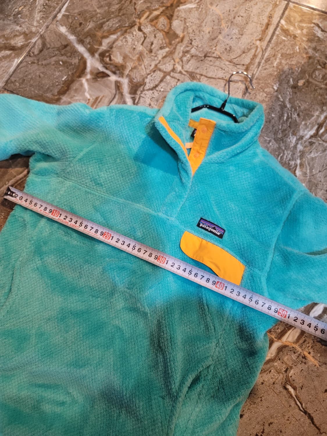 파타고니아 여성 플리스 풀오버 에메랄드  상품이미지5