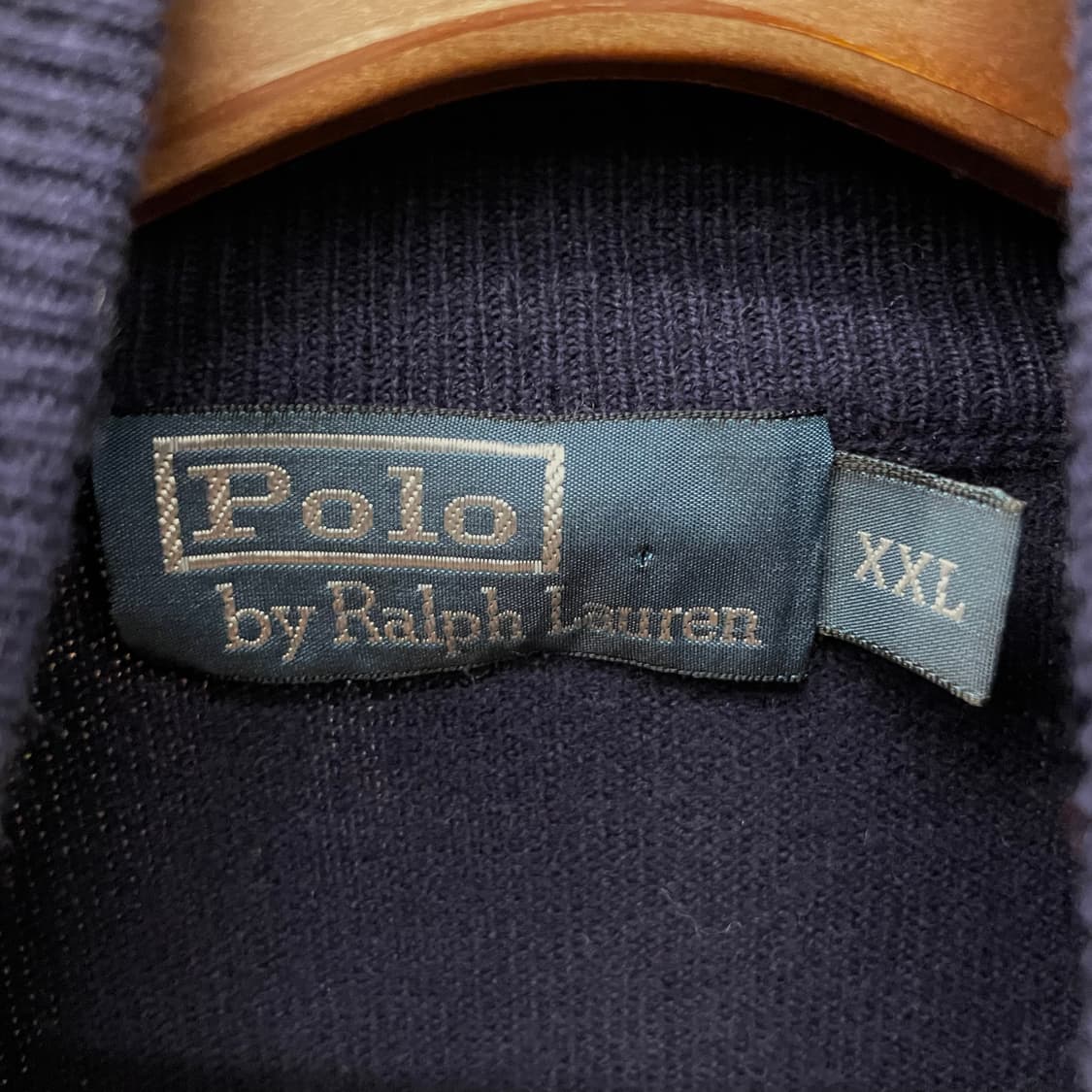 90s 폴로 랄프로렌 하프 집업 코튼 니트 스웨터 상품이미지6