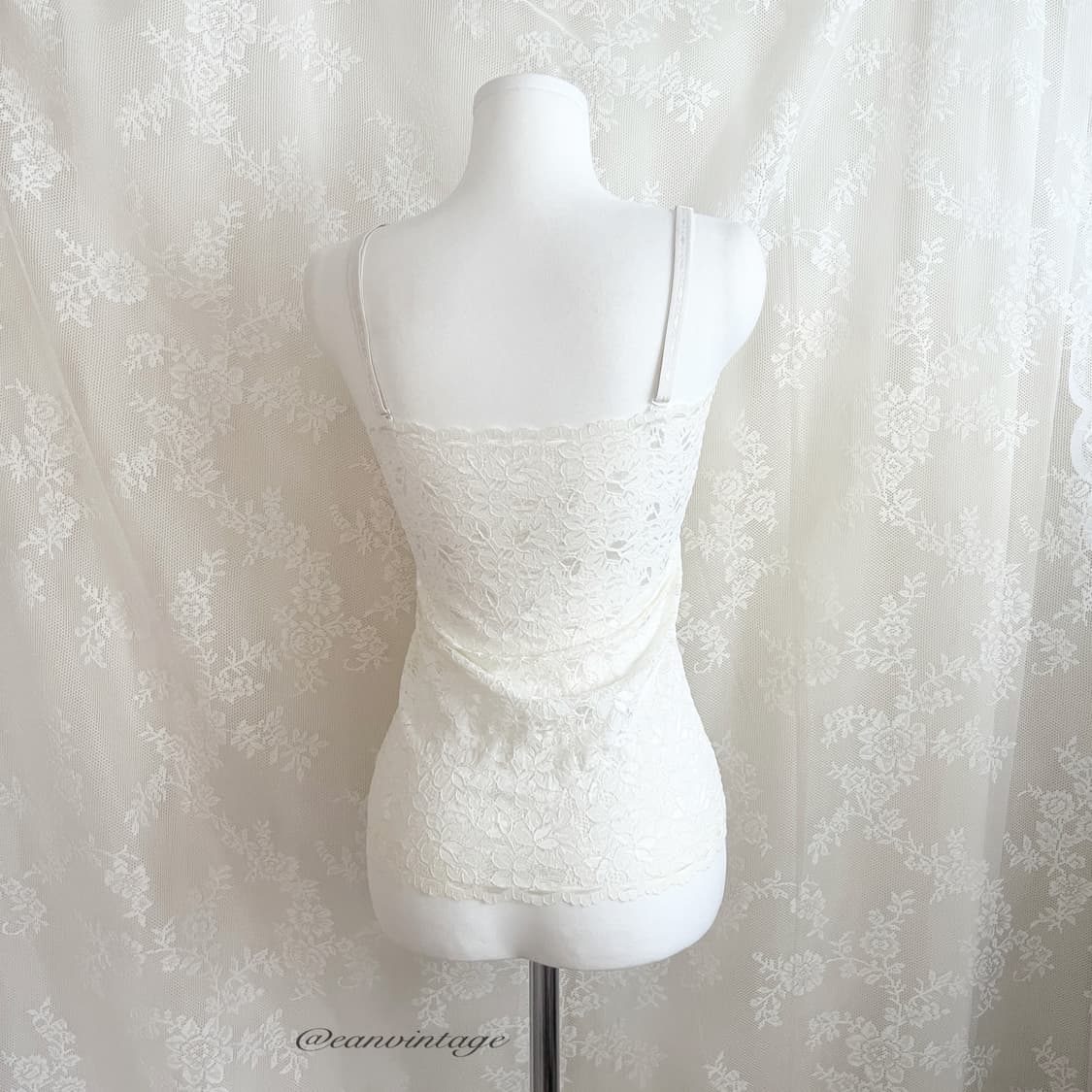 white lace ribbon sleeveless 상품이미지4