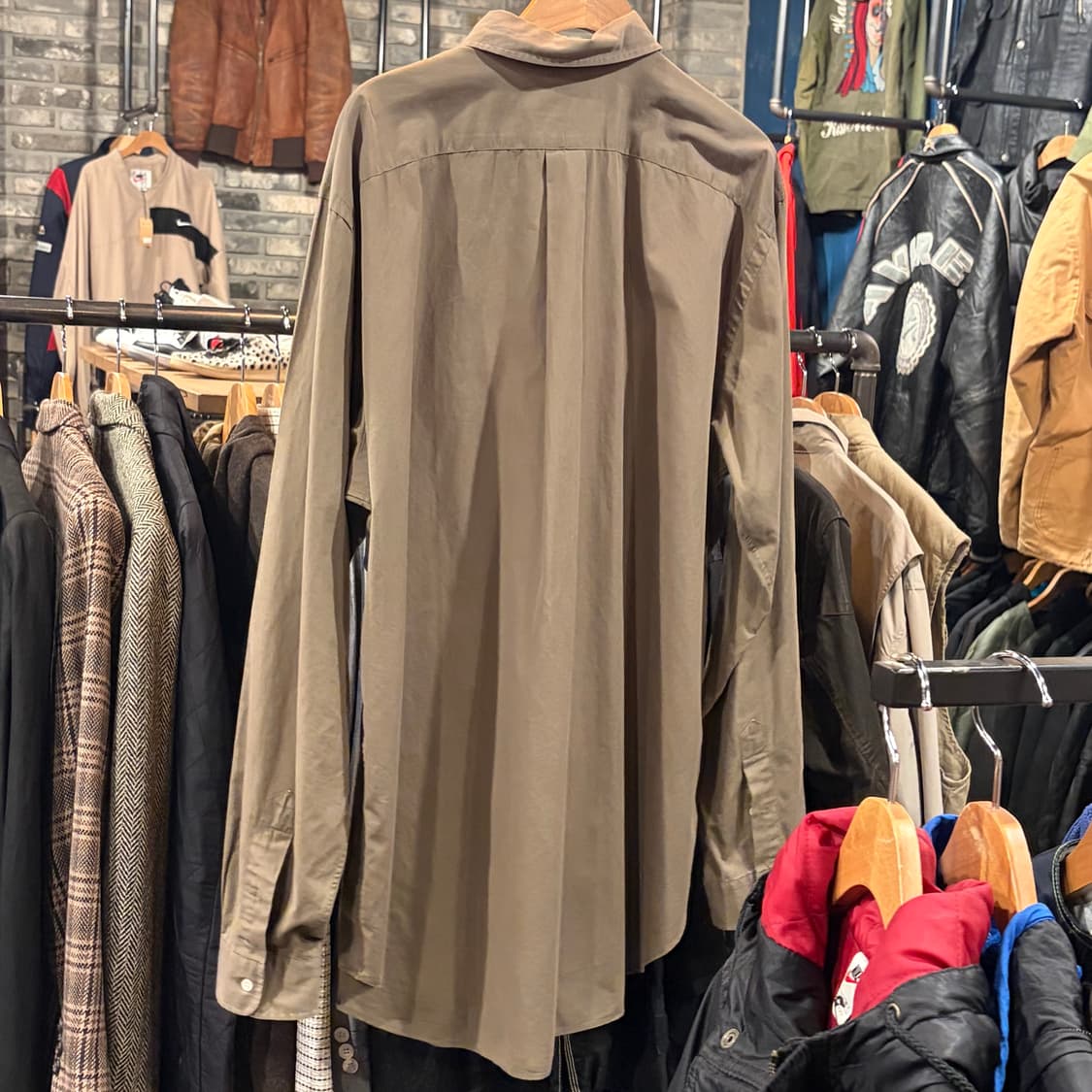 polo 폴로 레드 자수 카라 긴팔셔츠 상품이미지6